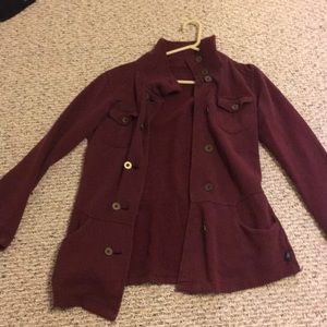 Prana pea coat size small.